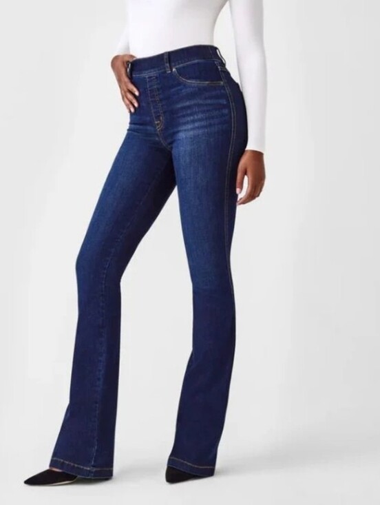 SPANX Denim - Spanx Pull-on Flare Jeans 20327R - 1X 34" Inseam